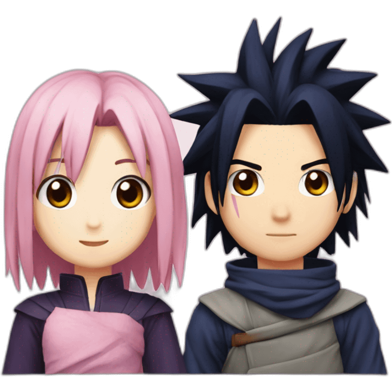 Sasuke x sakura emoji