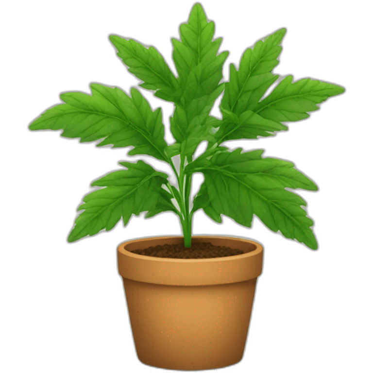 Make me a weed plant emoji