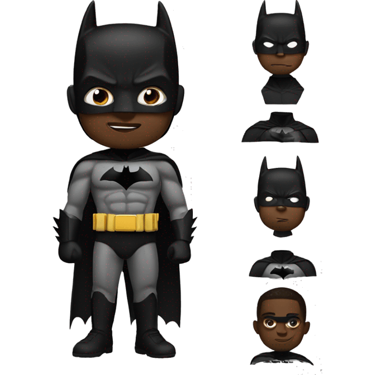 Black Batman  emoji