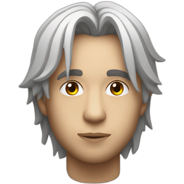 Orelsan white streak emoji