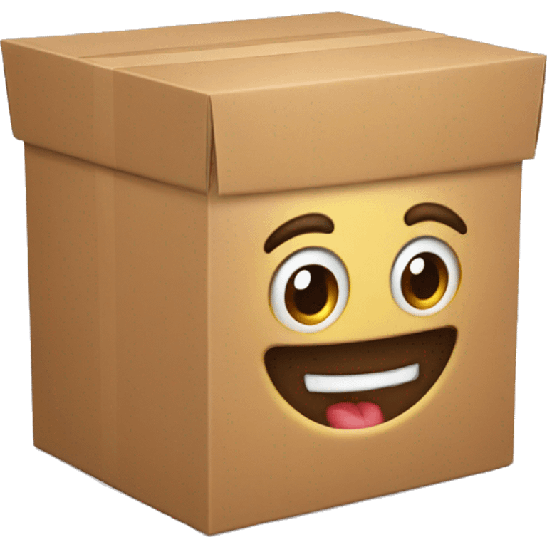 Caja feliz emoji