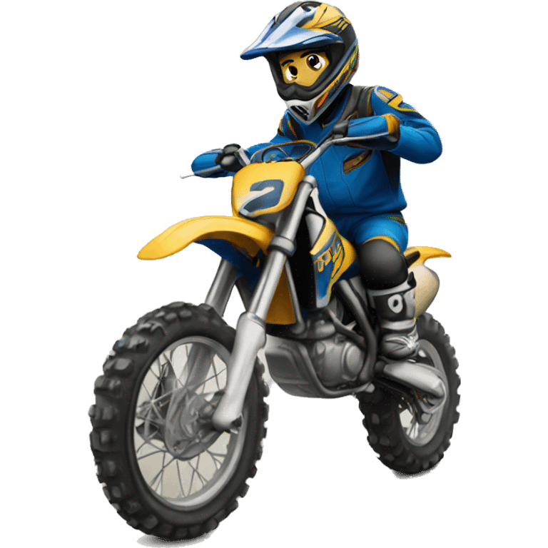 Dirtbike emoji