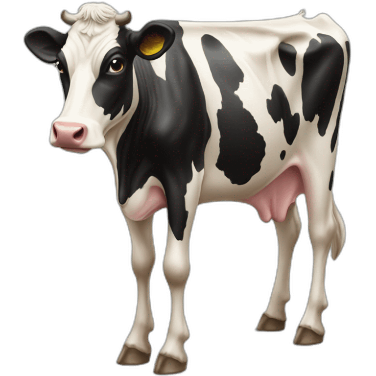 Dairy Cow full body emoji