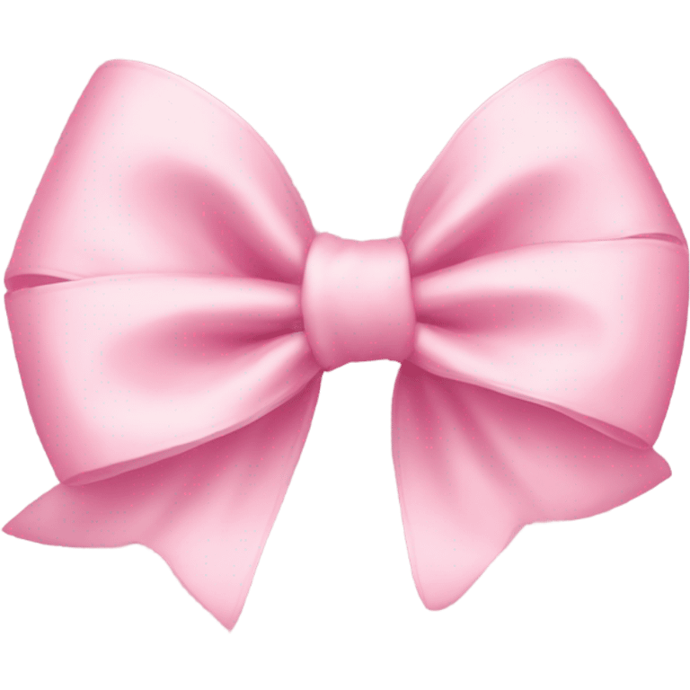 baby pink bow emoji