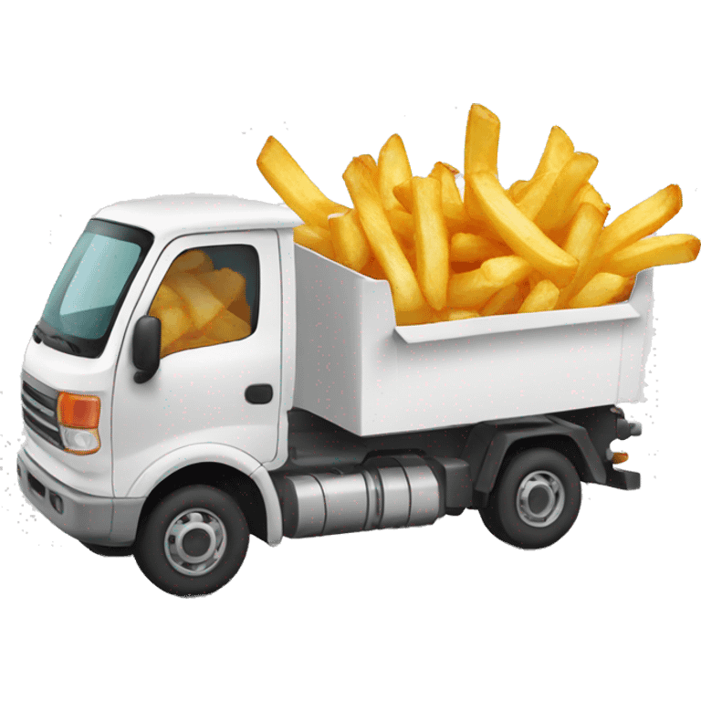 Camion frites  emoji