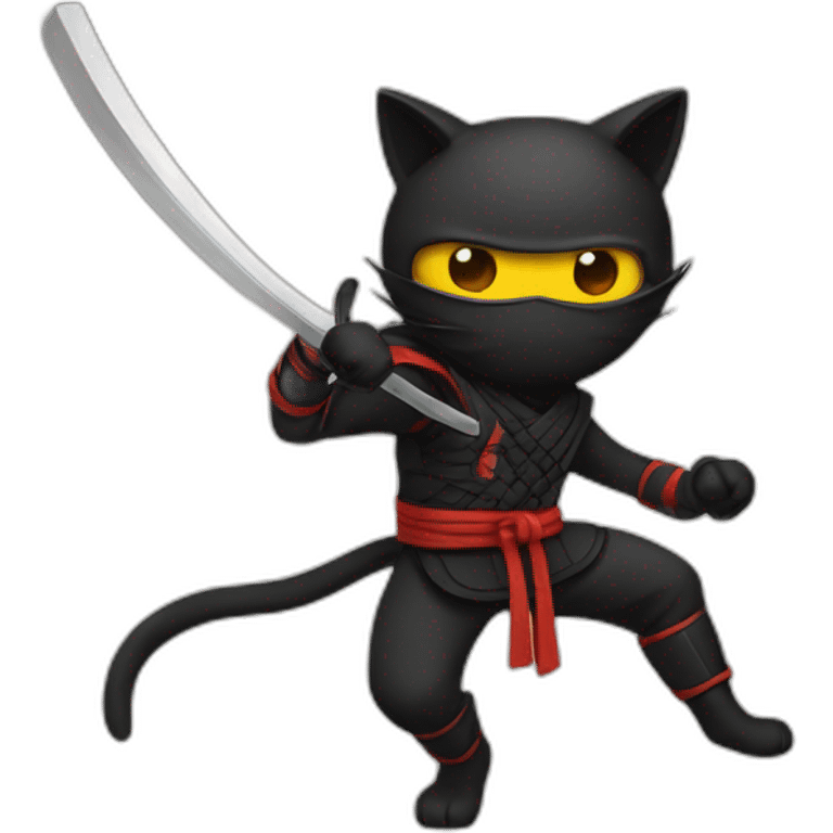 cat ninja emoji