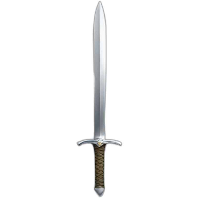 Shiny sword on silver  emoji