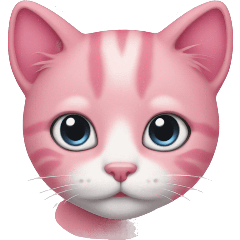 pink kitty emoji