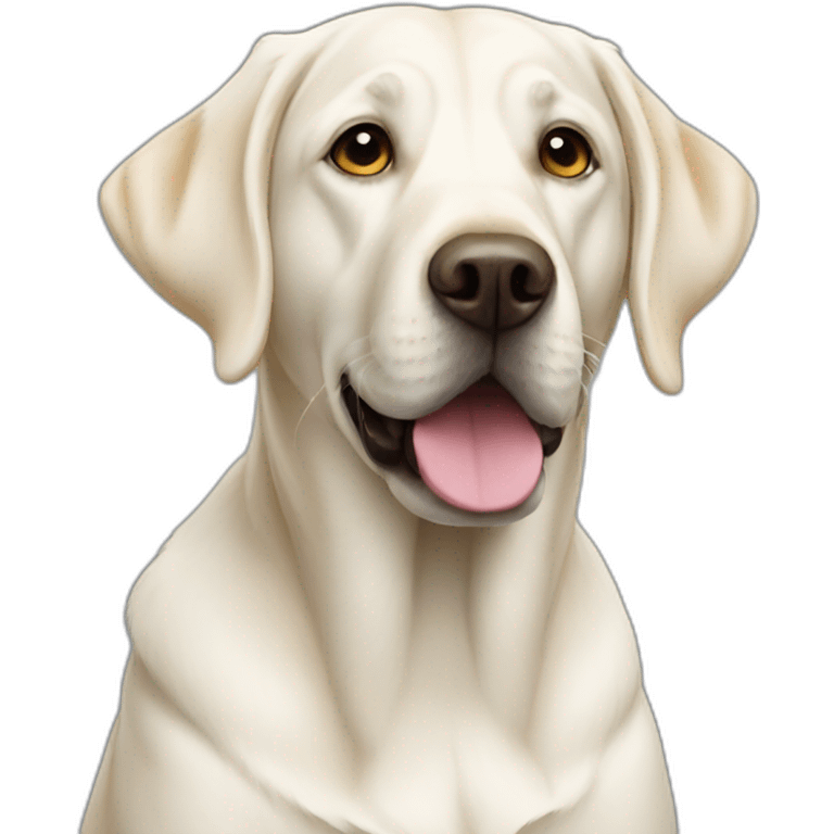 white labrador emoji