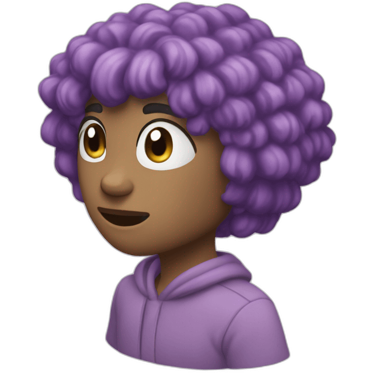 Feu mauve  emoji