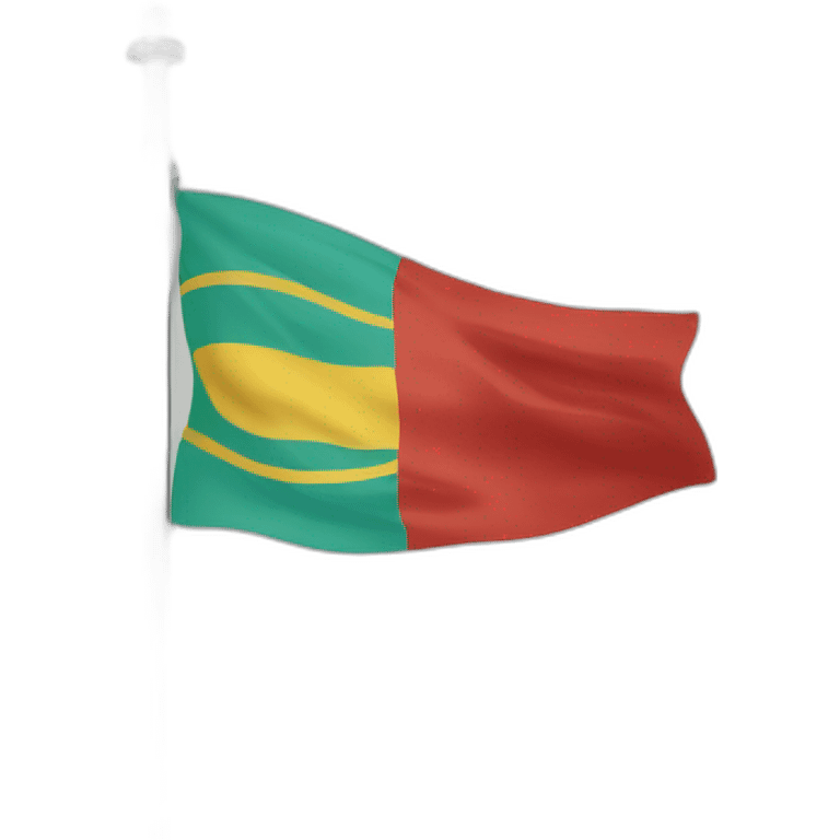 Sizilianische flagge emoji