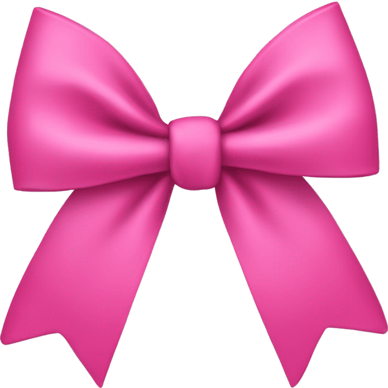 cut coquette pink bow emoji