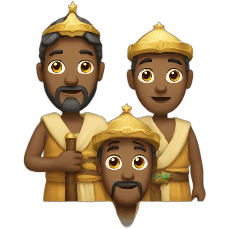 three wise men emoji