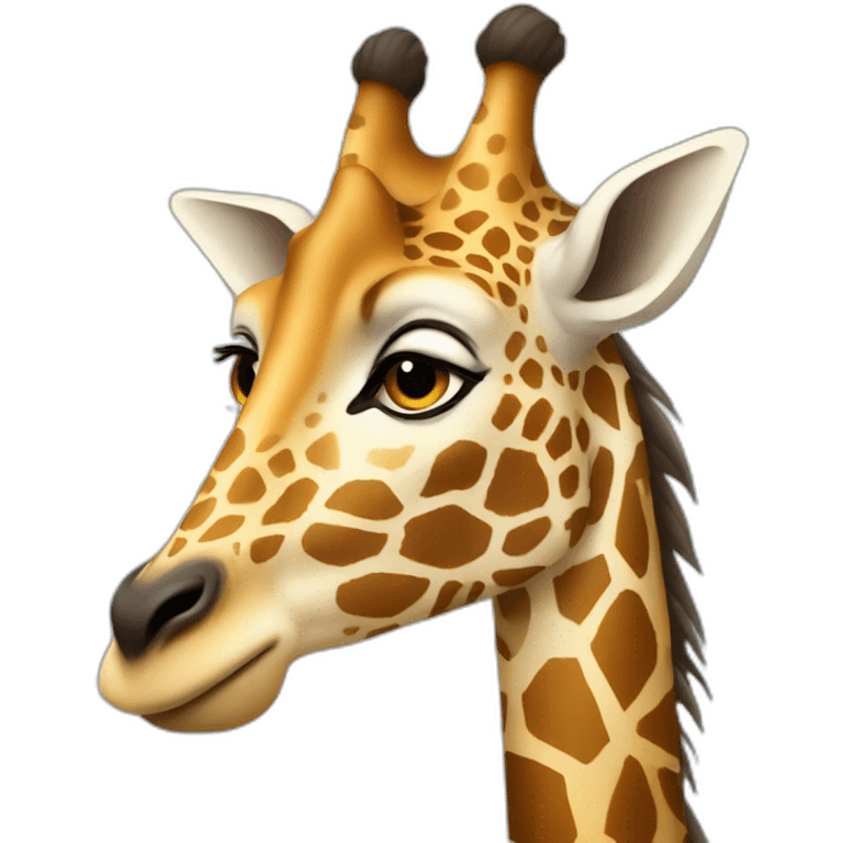 Girafe WOMAN emoji