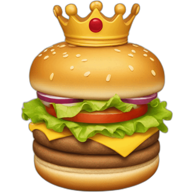 Burger king emoji