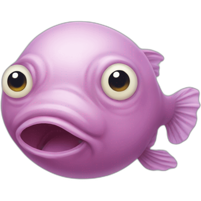 ugly blob fish emoji