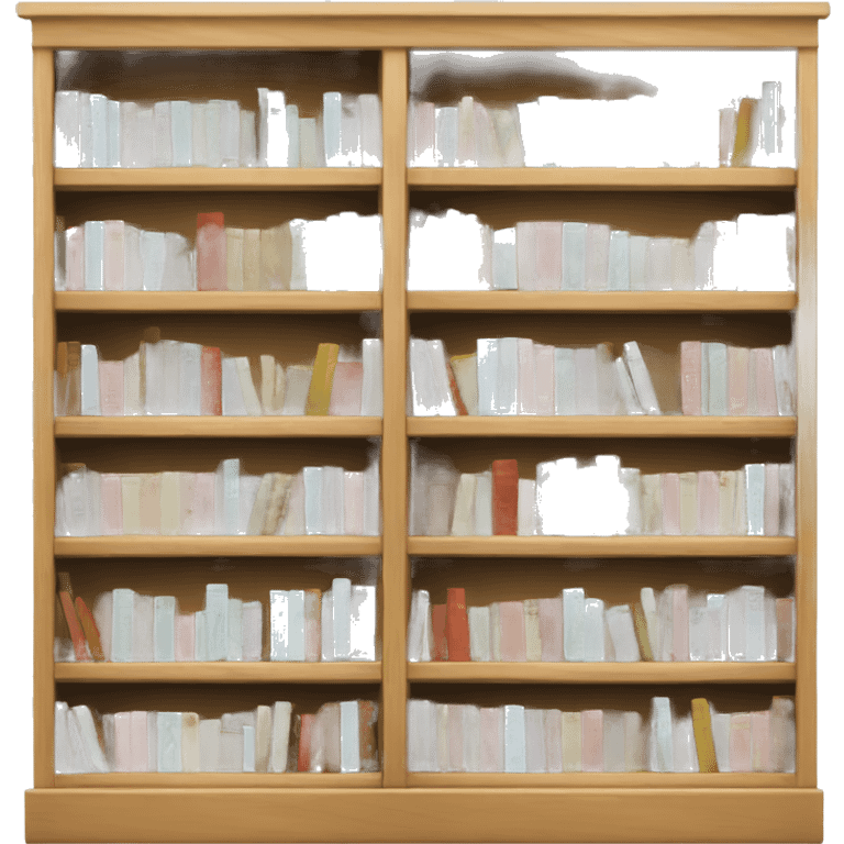 MODERN LIBRARY BOOK SHELF emoji