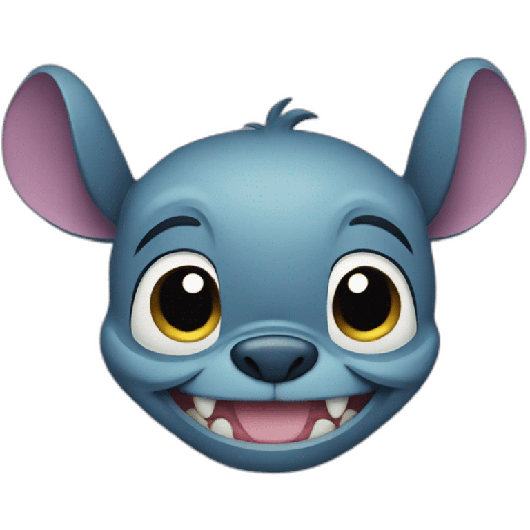 Stitch cartoon emoji