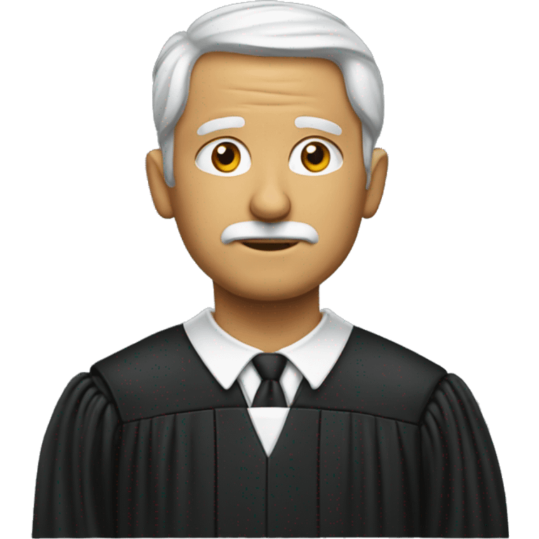 A JUDGE emoji