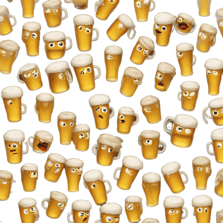 Emoji with beer eyes  emoji