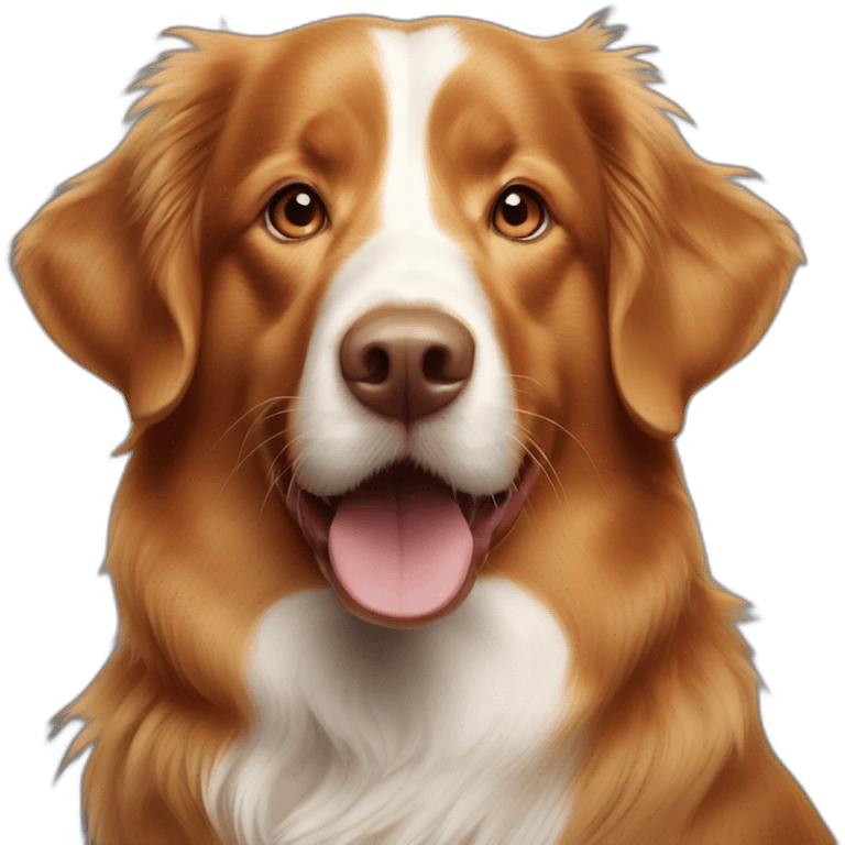 nova scotia duck tolling retriever emoji