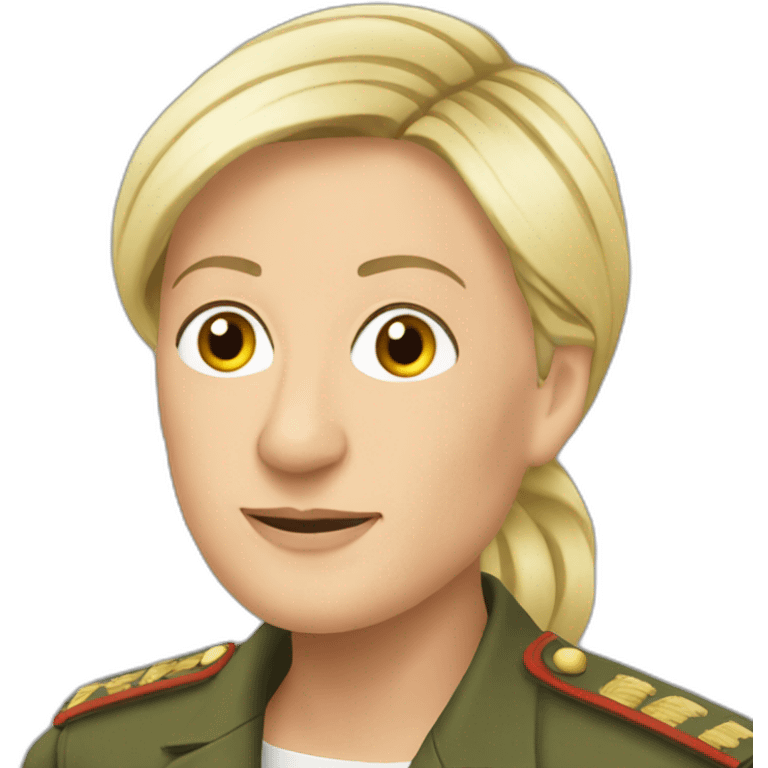 Marine lepen emoji