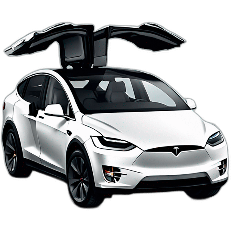 Tesla Model X emoji