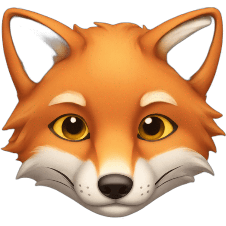 Slep fox emoji