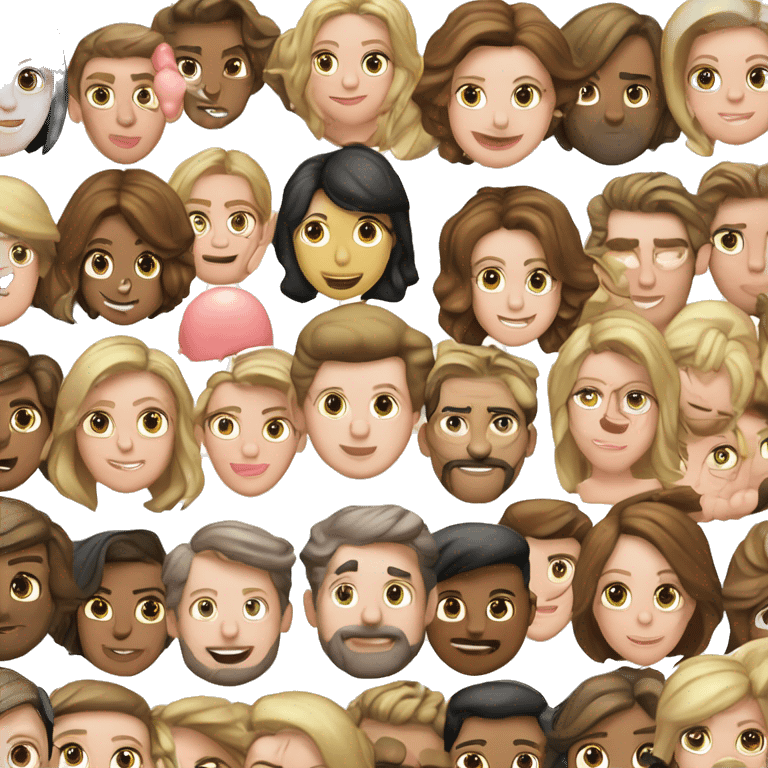 Нежно розовый бант с длинными лентами emoji