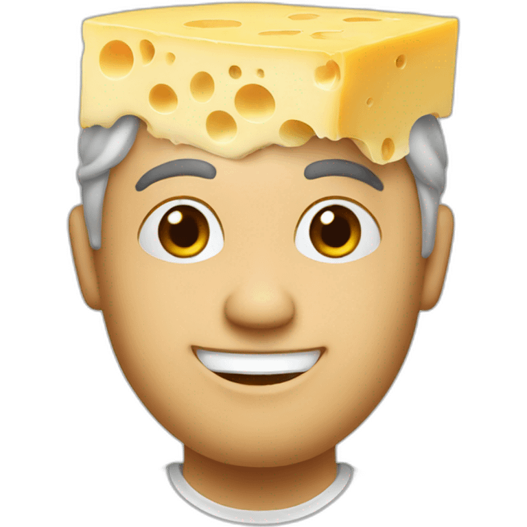 Cheese man emoji