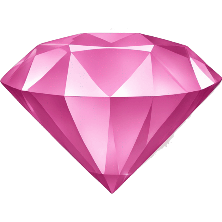 A pink diamond emoji