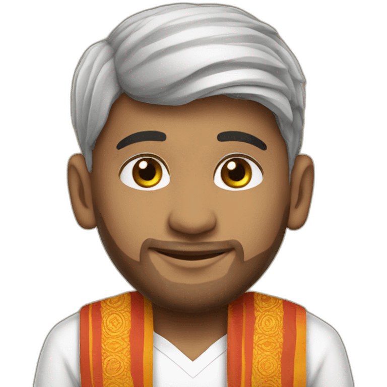 Messi hindu attire emoji