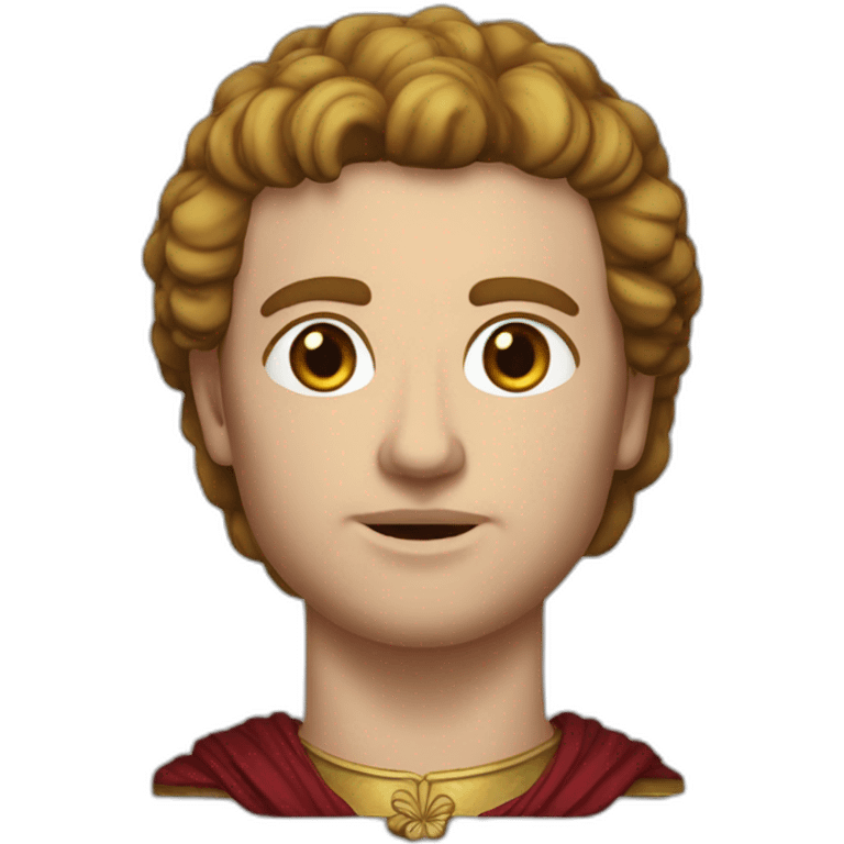 Phillip II of macedonia with scar emoji