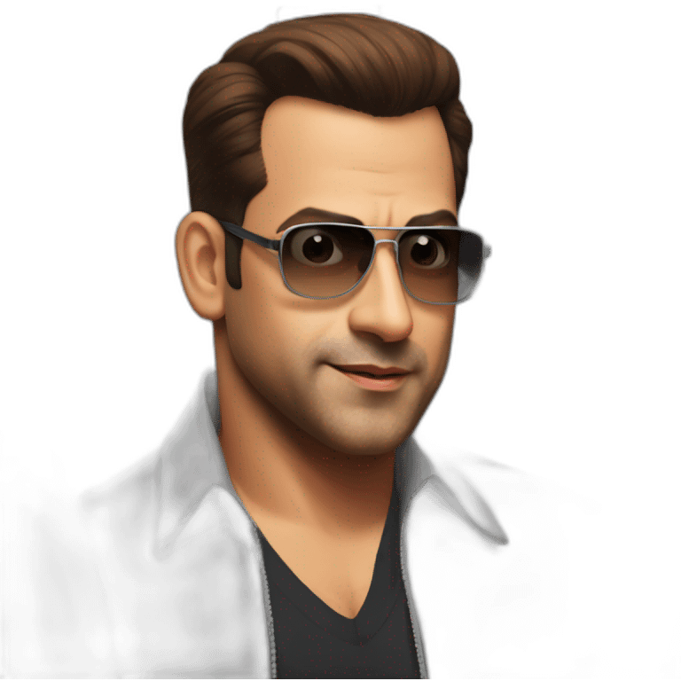 Salman khan in plane emoji