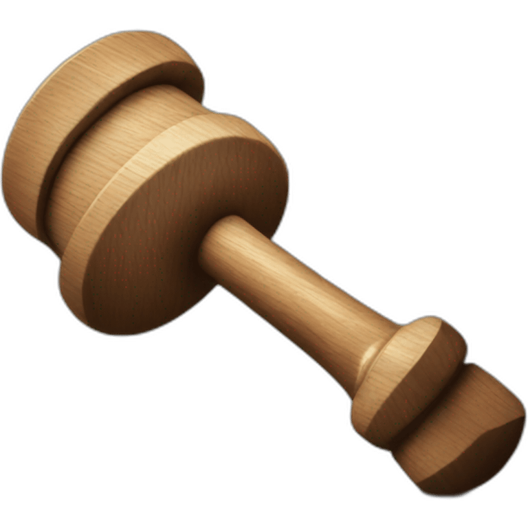 court hammer held emoji