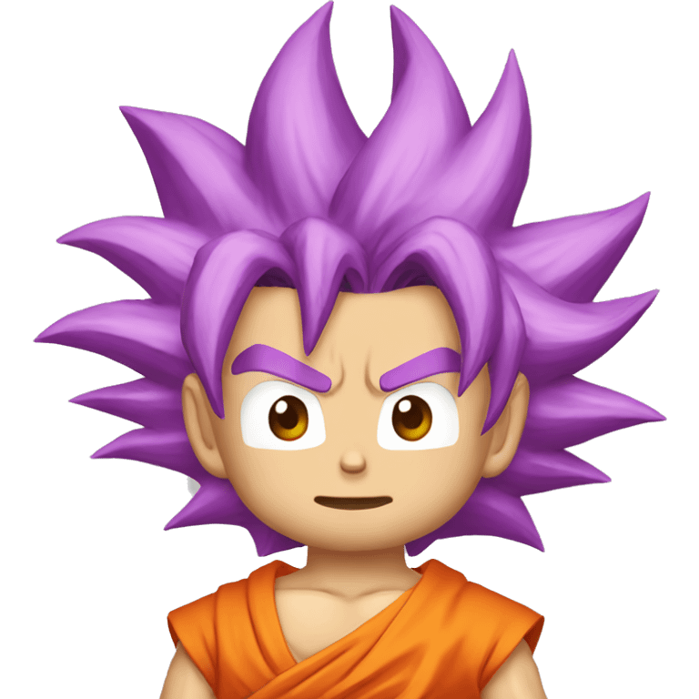 Goku super saiyan God emoji