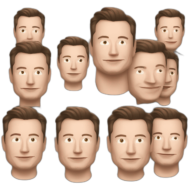 elon musk with tesla emoji