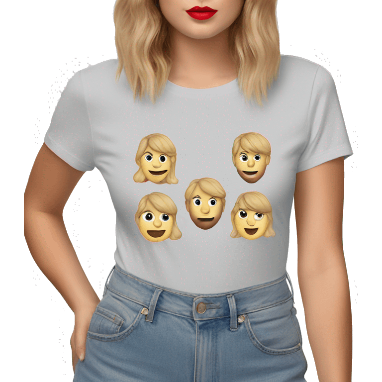 Taylor swift lover bodysuit  emoji