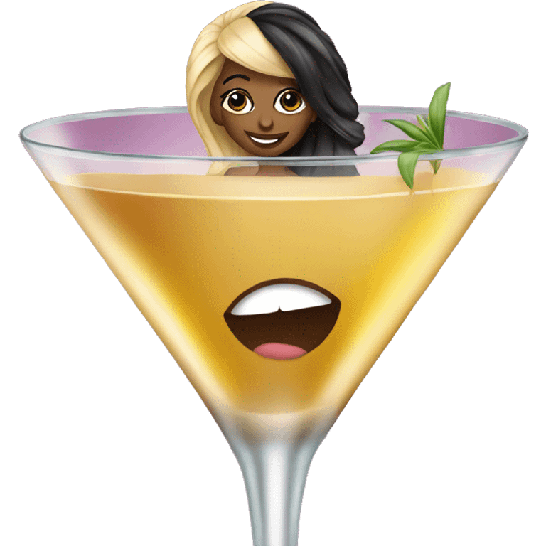 Pornstar Martini  emoji