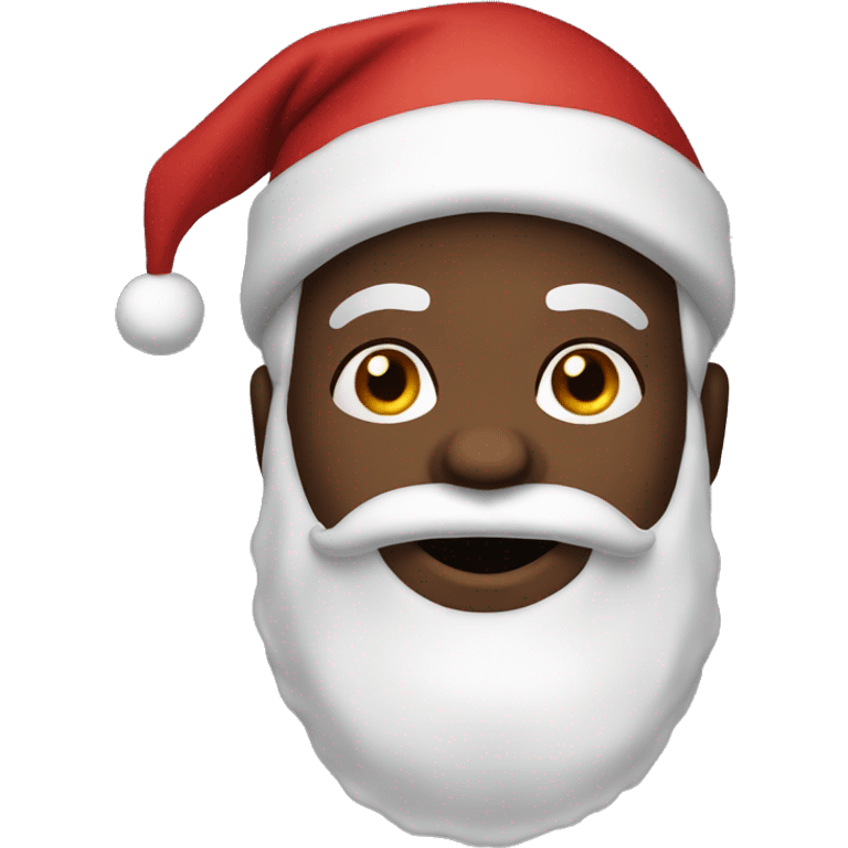 Black Santa  emoji