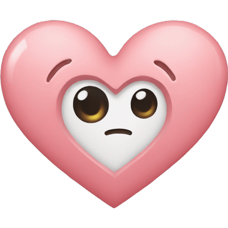 Heart with 𝓙 inside emoji