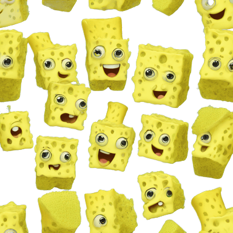 cute baby sponge bob emoji