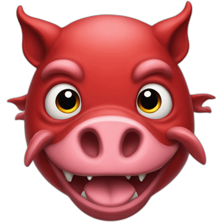 devil pig emoji