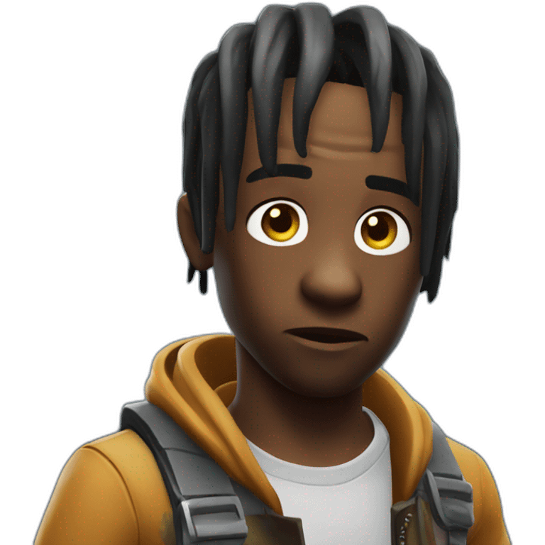 Travis scott fortnite skin emoji