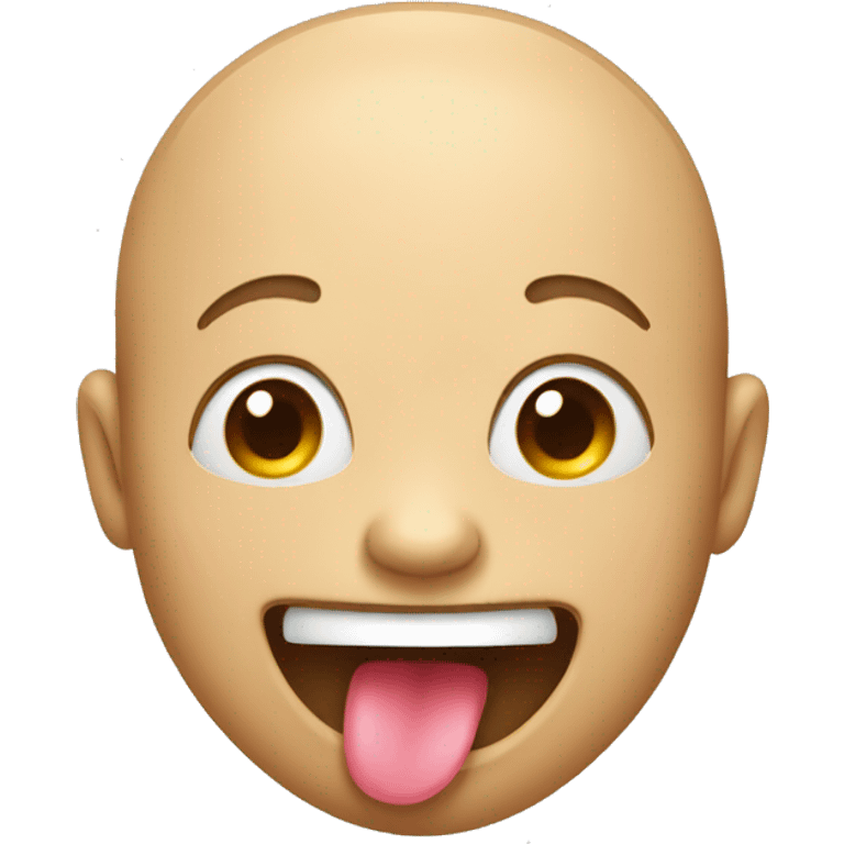 Emoji with tongue out emoji