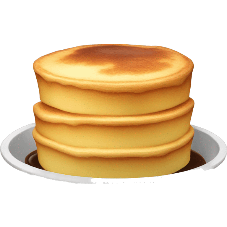 Souffle pancake emoji