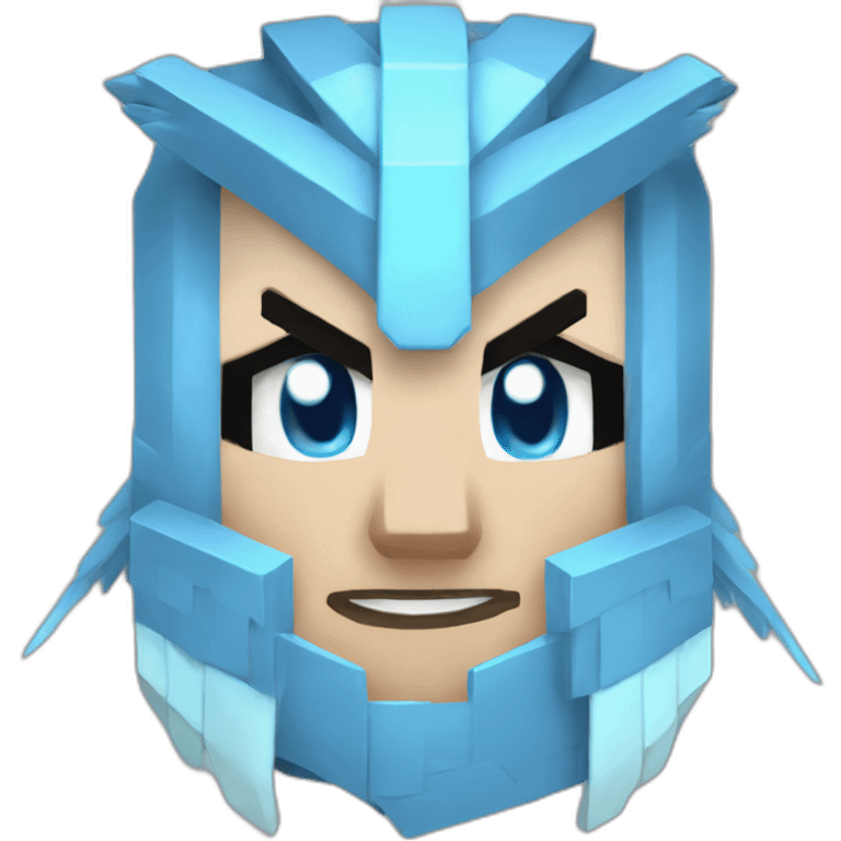 Minecraft Articuno Head emoji