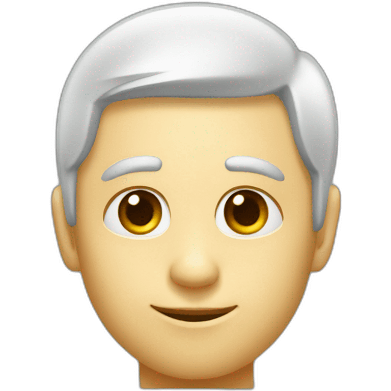 lettre L with in index and thumb on the forehead emoji