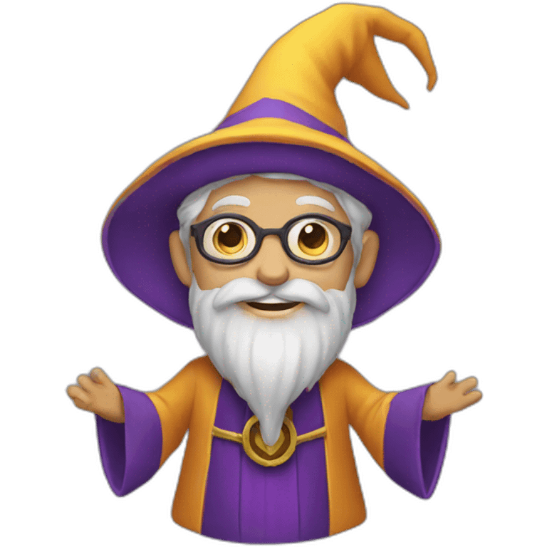 wizard happy emoji