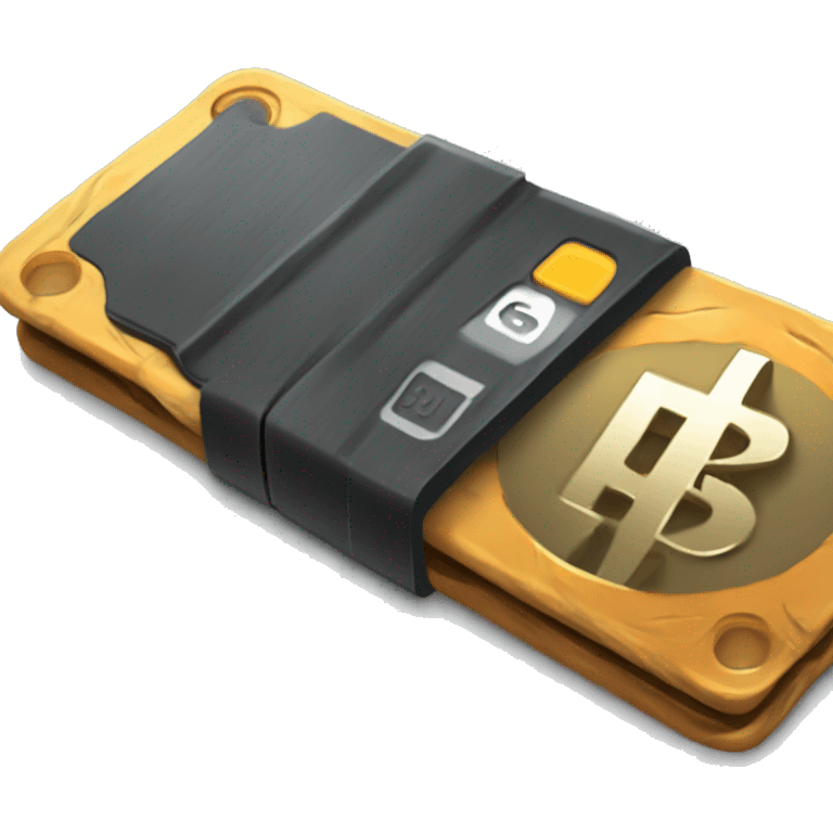 crypto hardware wallet, Bitcoin emoji